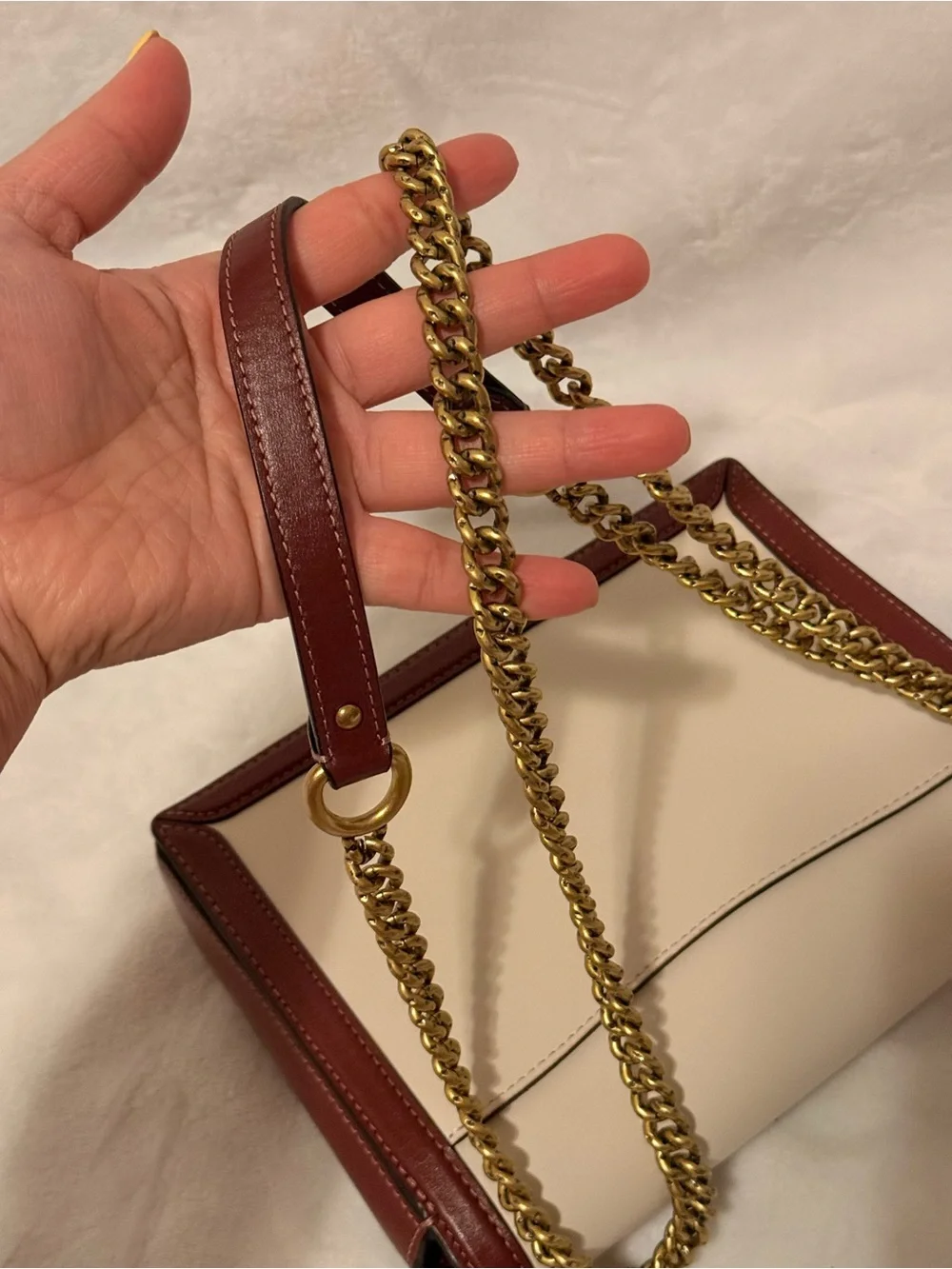 COACH Hutton Shoulder Bag in Colorblock